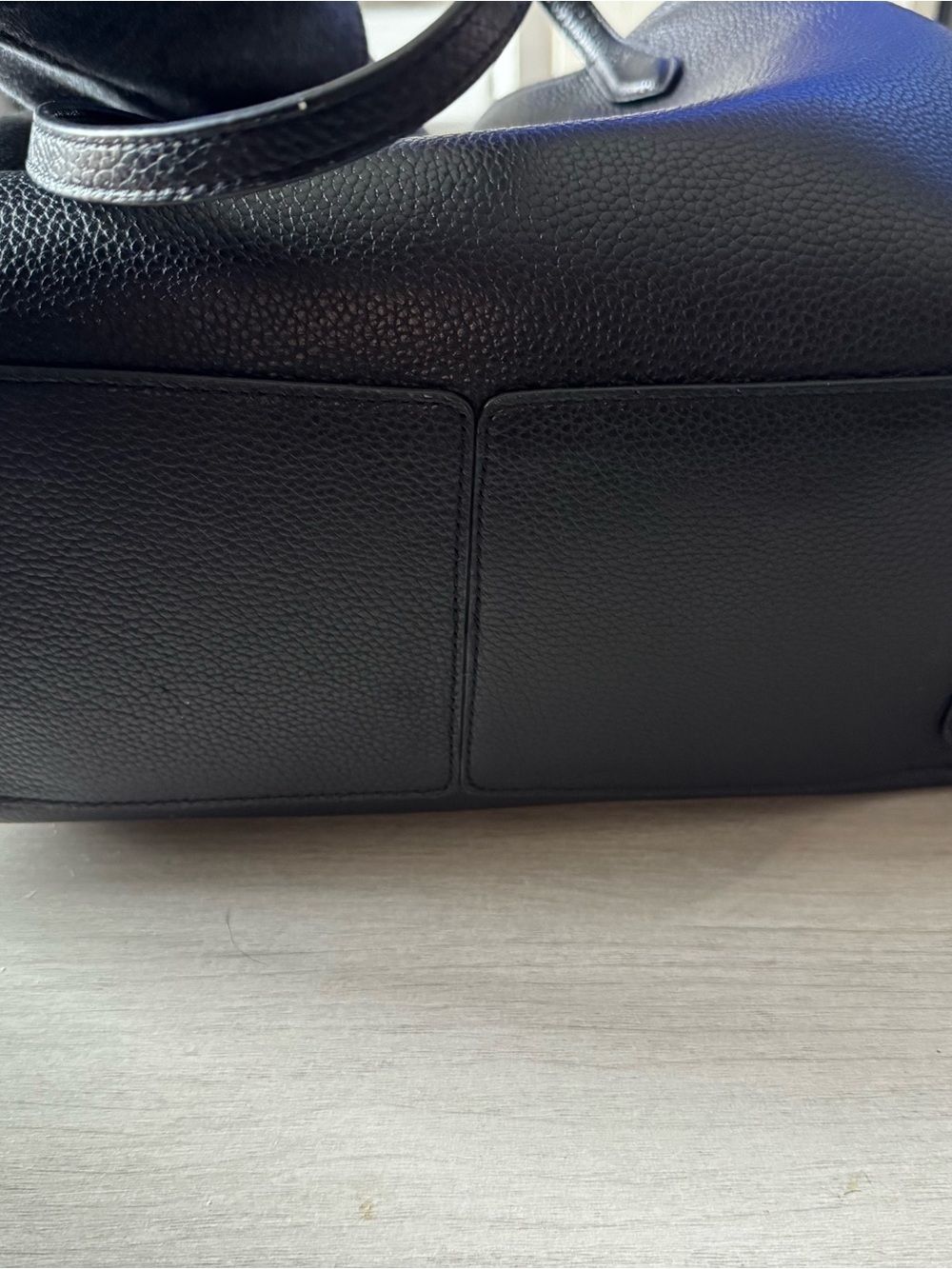 kate spade Black Pebbled Leather Shoulder Work Tote - Picture 7 of 7